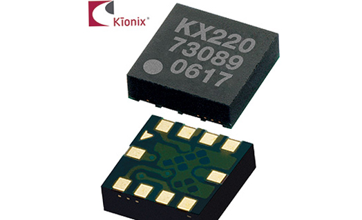 Kionix推出面向工业市场的模拟加速度计新系列