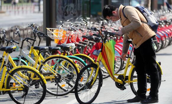 国内城市推出<font color=red>共享单车</font>流量监测系统：用蓝牙模块监控单车数量