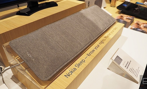 诺基亚最新推出一款床上智能传感器设备