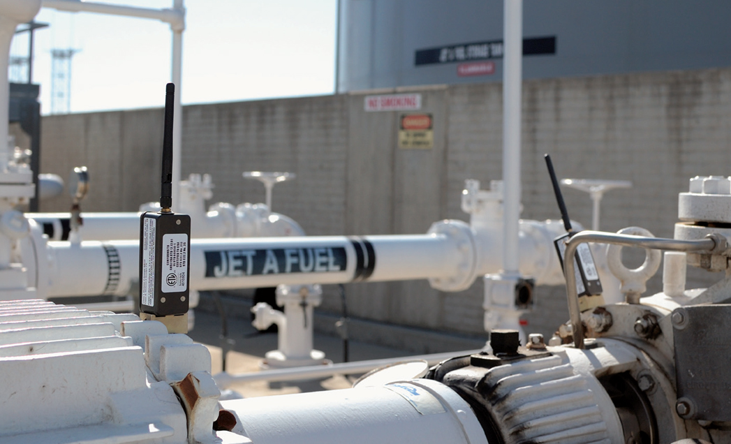 美国机场油库监测用上新型无线振动和温度传感器