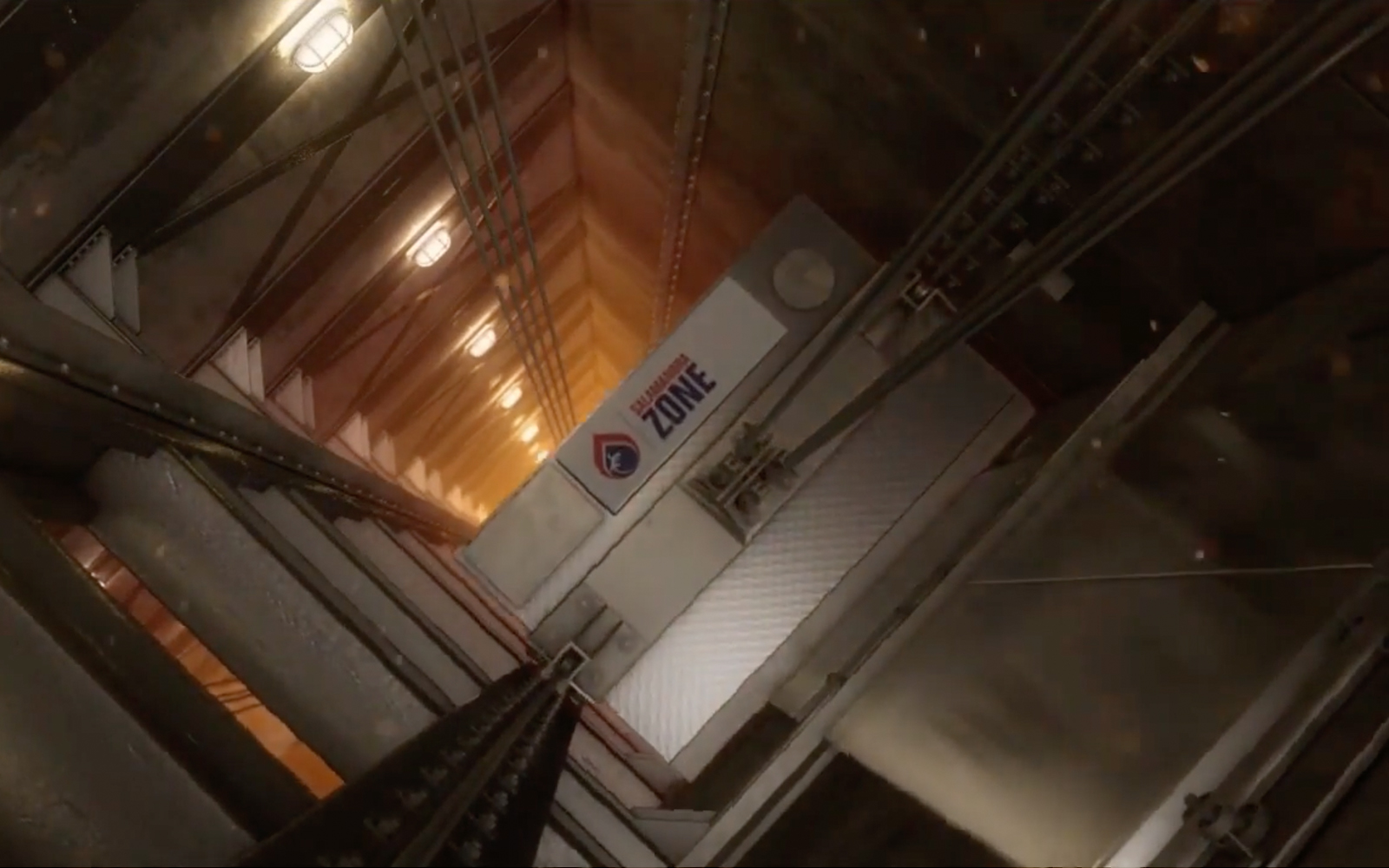 b-air系统安装在电梯舱顶部